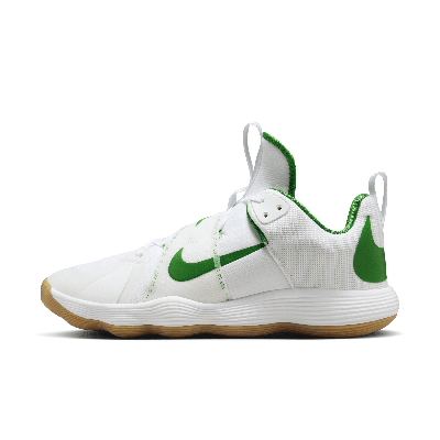 Shop Nike Unisex React Hyperset Le Indoor Court Shoes In White