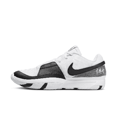 Shop Nike Men's Ja 1 "white/black" Basketball Shoes