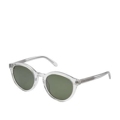 Shop Fossil Men's Wren Round Sunglasses In White