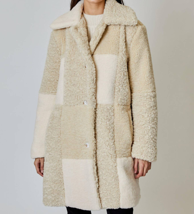 Shop Dh New York Remington Jacket In Ivory Combo In Beige