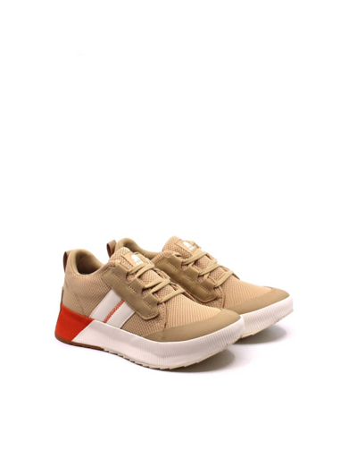Shop Sorel Out 'n About Iii Low Sneaker Shoe In Ceramic/optimized Orange In Beige