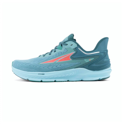 Shop Altra Women's Torin 6 Running Shoes In Dusty Teal In Blue