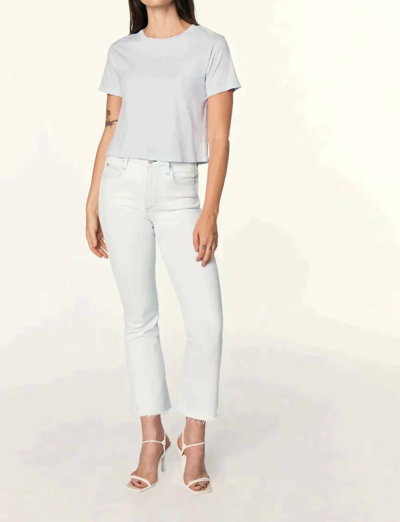 Shop Amo Bella Crop Jeans In Radiance In White