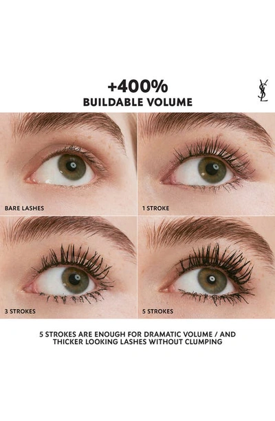 Saint Laurent Lash Clash Waterproof Mascara In Black