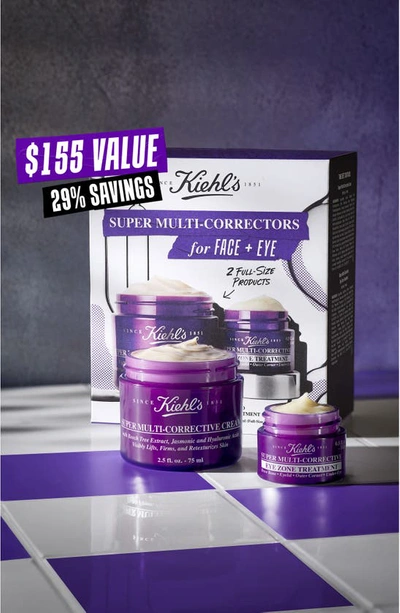 Shop Kiehl's Since 1851 Super Multi Corrective Face Cream + Eye Treatment Duo $155 Value