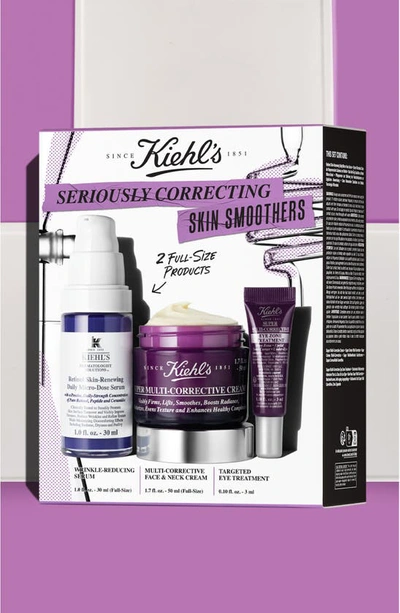 Shop Kiehl's Since 1851 Seriously Correcting Skin Smoothers Set $154 Value