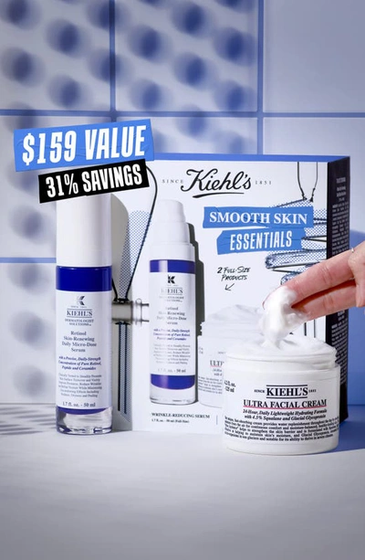 Shop Kiehl's Since 1851 Smooth Skin Essentials $159 Value