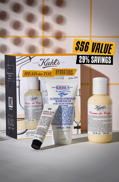 Shop Kiehl's Since 1851 Head-to-toe Hydators Set $56 Value