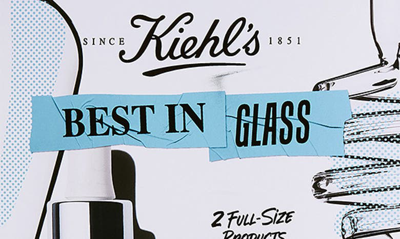 Shop Kiehl's Since 1851 Best In Glass Skin Care Set $103 Value
