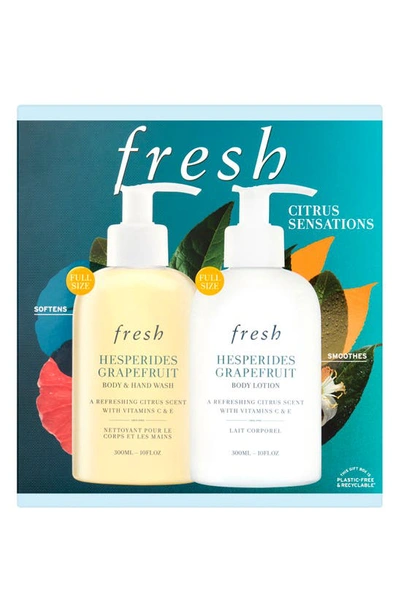 Shop Fresh Citrus Sensations Hesperides Grapefruit Body Duo $56 Value