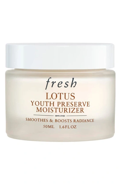 Shop Fresh Lotus Youth Preserve Line & Texture Smoothing Moisturizer, 0.5 oz