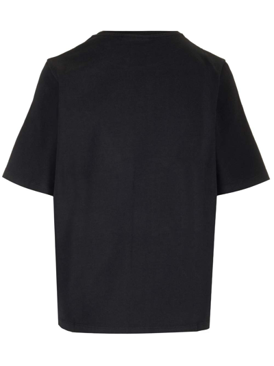 Shop Maison Kitsuné Comfort Fit T-shirt In Black