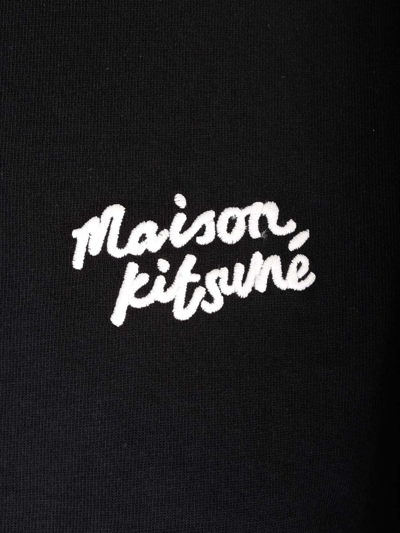 Shop Maison Kitsuné Comfort Fit T-shirt In Black