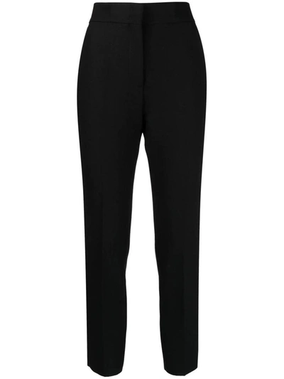 Shop Msgm Mid-rise Tailored Trousers