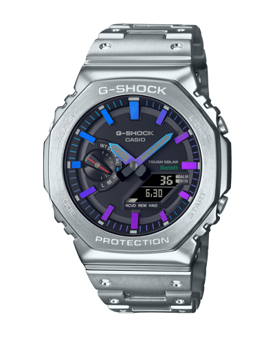 Shop G-shock Men's Analog Digital Silver-tone Color Stainless Watch, 44.4mm, Gmb2100pc-1a