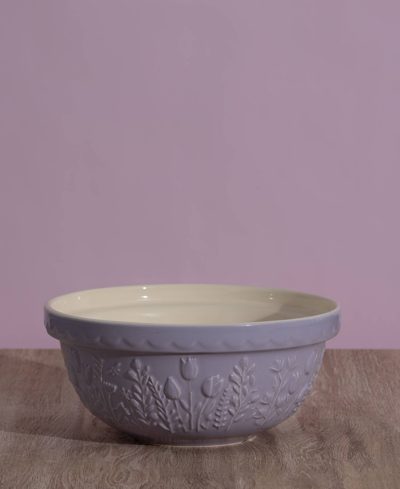 Shop Mason Cash In The Meadow 9.75" Mixing Bowl In Lilac