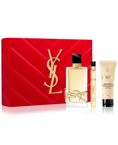 Shop Saint Laurent 3-pc. Libre Eau De Parfum Gift Set In No Color