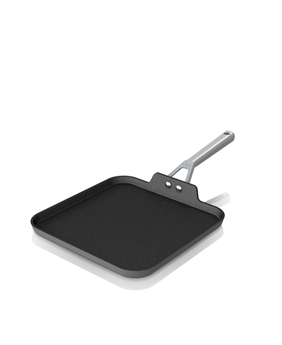Shop Ninja Foodi Neverstick Premium Hard Anodized 11" Square Griddle Pan In Gray