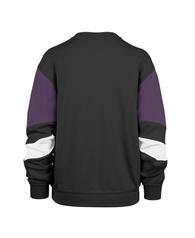 Shop 47 Brand Women's ' Black Los Angeles Lakers 2023/24 City Edition Nova Crew Sweatshirt