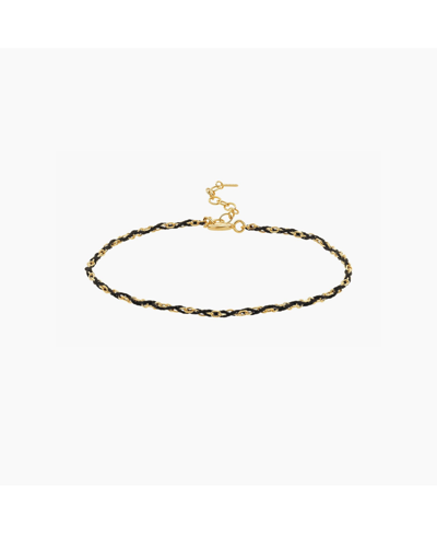 Shop Bearfruit Jewelry Katarina String Bracelet In Black