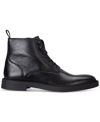 Shop Hugo Boss Hugo By  Men's Caley Zip Boots In Black