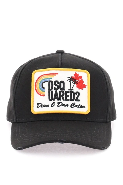 Shop Dsquared2 Baseball Cap With Patch