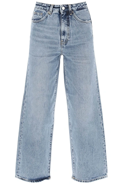 Shop Totême Cropped Flare Jeans