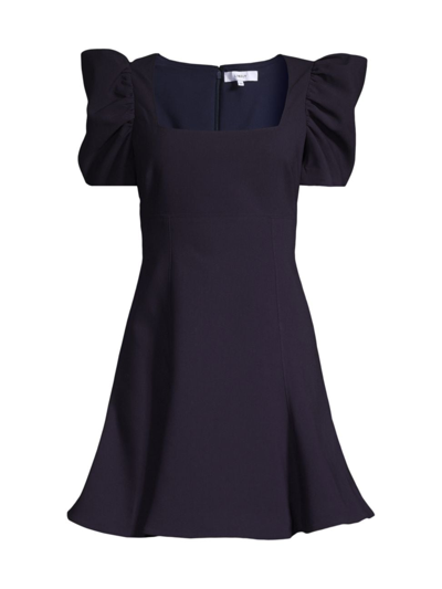 Shop Likely Women's Alia Fit-&-flare Mini Dress In Navy