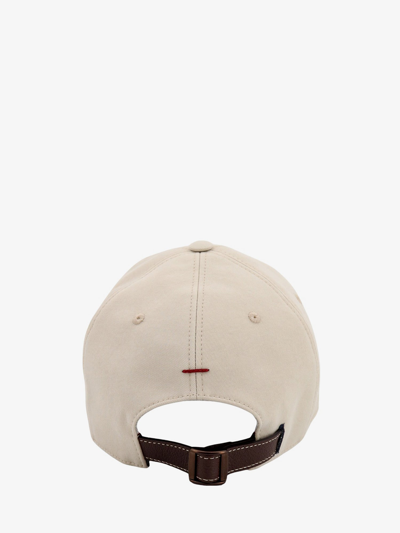 Shop Brunello Cucinelli Man Hat Man Beige Hats In Cream
