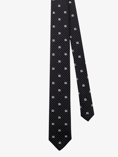 Shop Dolce & Gabbana Man Tie Man Black Bowties E Ties