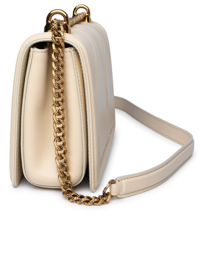 Shop Dolce & Gabbana Woman Cream Leather Bag