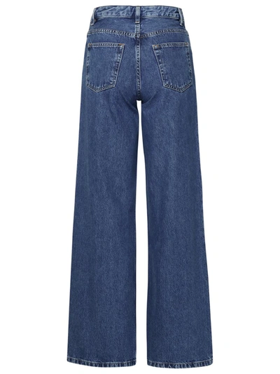 Shop Apc A.p.c. Blue Cotton Jeans
