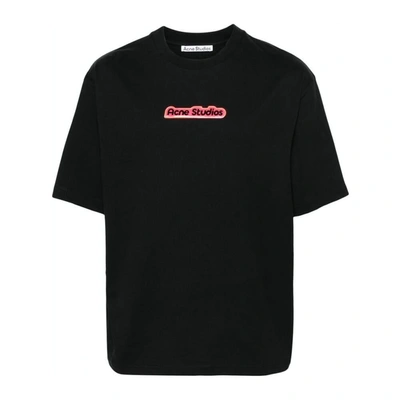 Shop Acne Studios T-shirts In Black