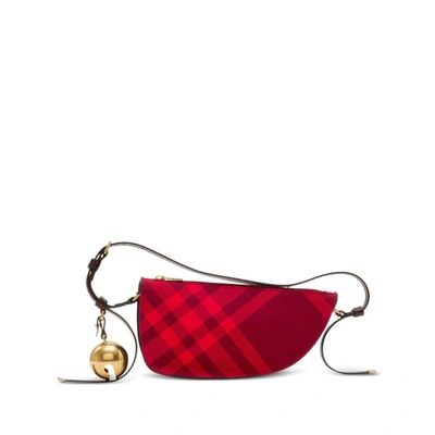 Shop Burberry Bags In Red