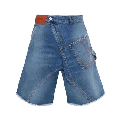Shop Jw Anderson J.w. Anderson Shorts In Blue