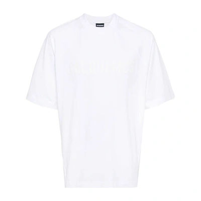 Shop Jacquemus T-shirts In White