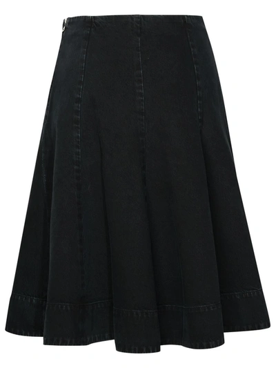 Shop Khaite Lennox Skirt In Black