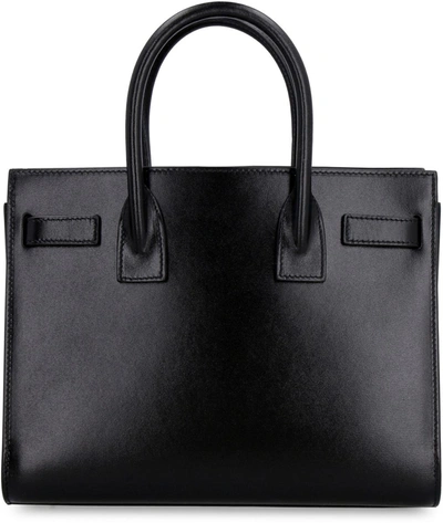 Shop Saint Laurent Sac De Jour Mini Tote Bag In Black