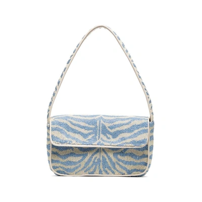 Shop Staud Bags In Blue/white
