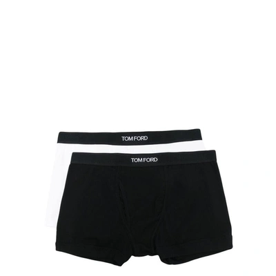 Shop Tom Ford Underwears In Black/white