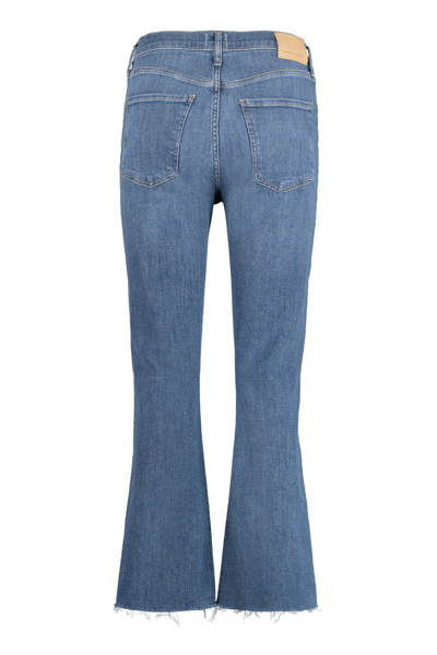 Shop Citizens Of Humanity Isola Cropped Jeans In Denim