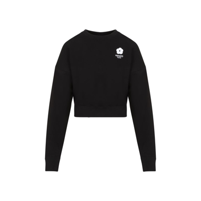 Shop Kenzo Cotton Sweater In Black