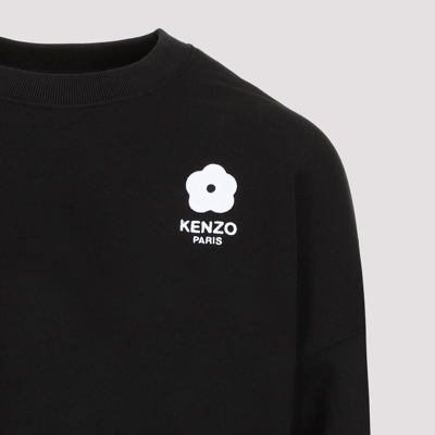 Shop Kenzo Cotton Sweater In Black