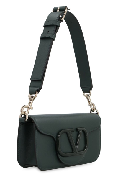 Shop Valentino Garavani - Locò Mini Crossbody Bag In Green