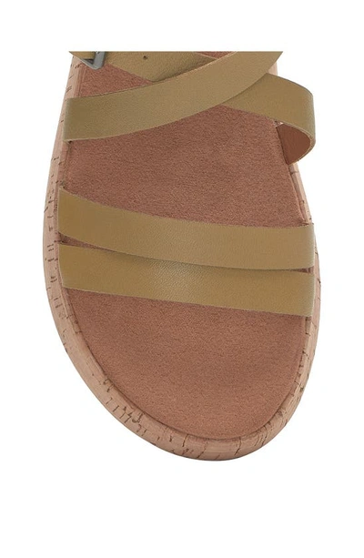 Shop Lucky Brand Jacobean Platform Sandal In Fennel Seed