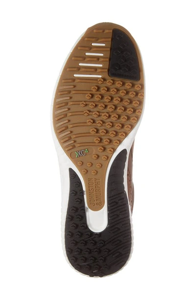 Shop Johnston & Murphy H-1 Luxe Waterproof Golf Shoe In Tan Waterproof
