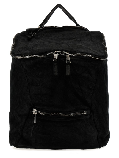 Shop Giorgio Brato Leather Backpack In Black