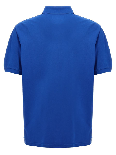 Shop Isabel Marant 'afko' Polo Shirt In Blue