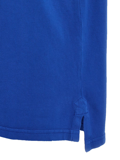 Shop Isabel Marant 'afko' Polo Shirt In Blue