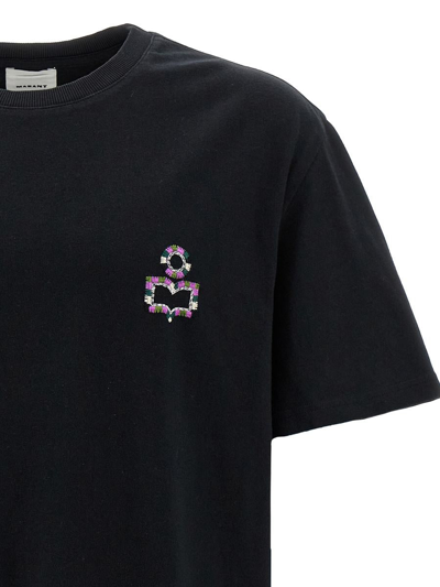 Shop Isabel Marant 'hugo' T-shirt In Black